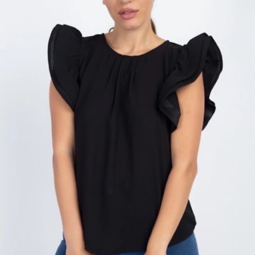 Tiered Ruffle Top